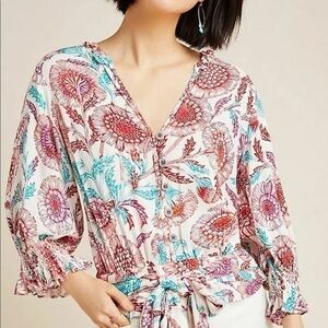 Anthropologie Tugboat Saraya top Sz S